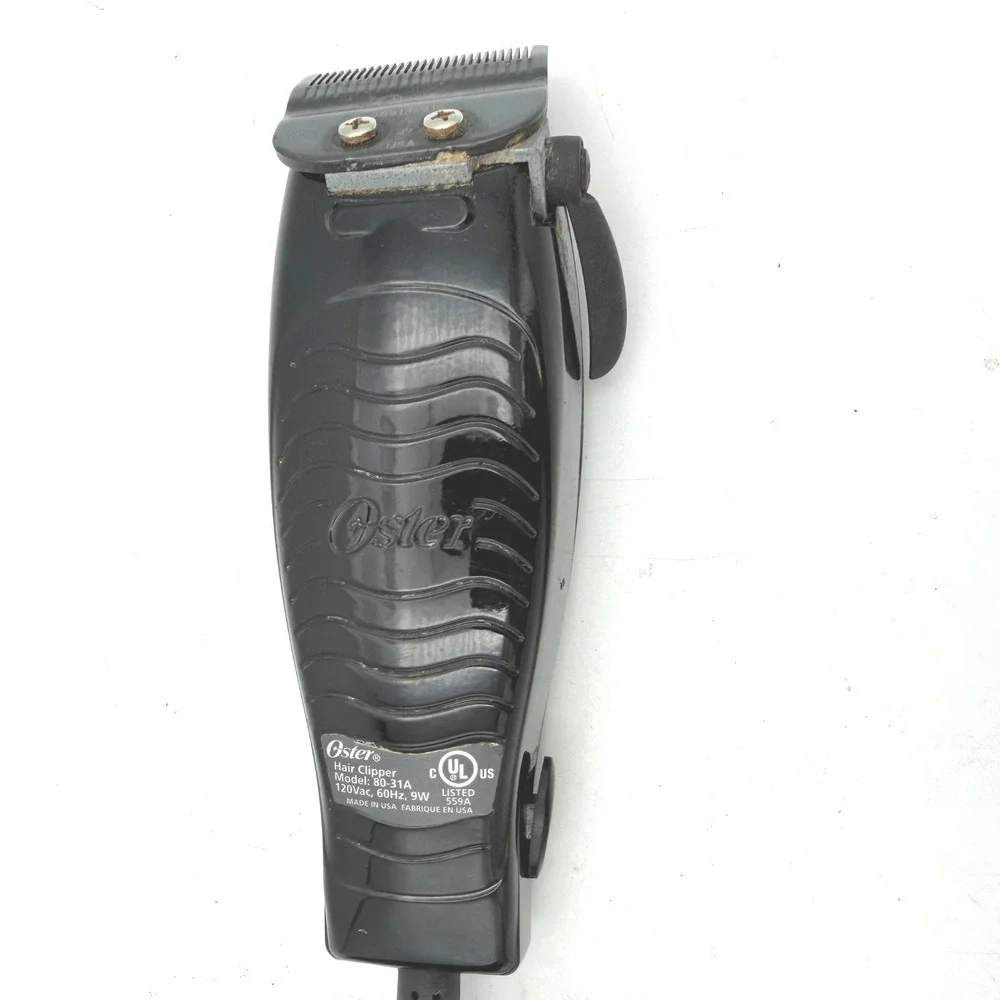 Oster The Vibe Hair Clipper Mens Black Model 80-31A Corded Professional 9W Works